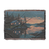 Adirondack Lakeside Cabin in Large (80" x 60") Size