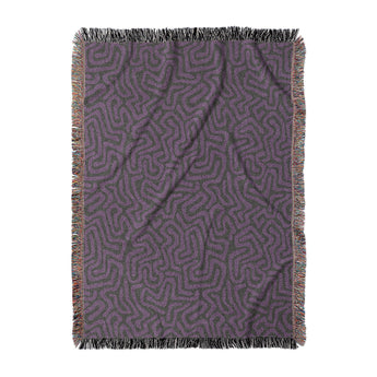 Kiva Purple in Large (80" x 60") Size