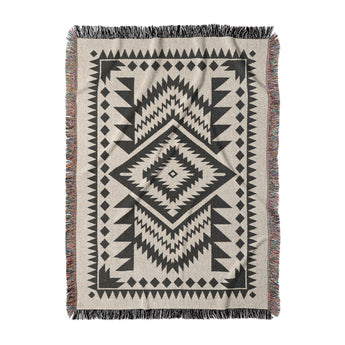 Reyno Black & Ivory in Large (80" x 60") Size