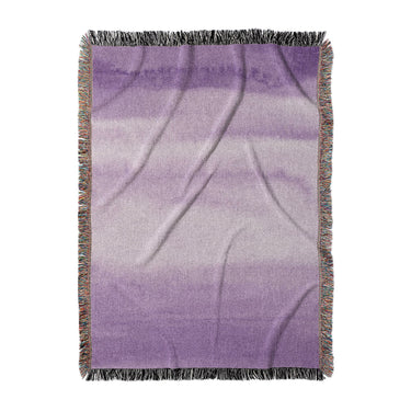 Jacinda Watercolor Purple Ombre in Large (80" x 60") Size