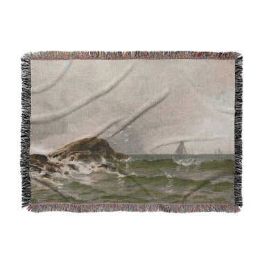 Stormy Narragansett Pier by Thomas Bircher in Large (80" x 60") Size