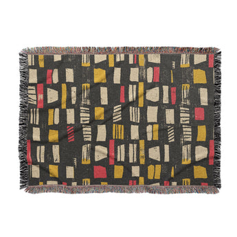 Milo Black, Red, & Yellow in Large (80" x 60") Size