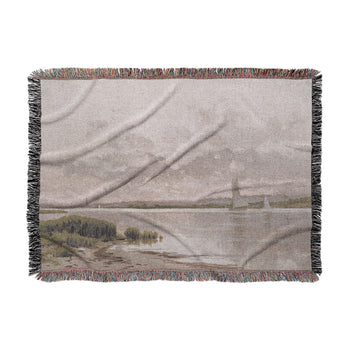 Calm Shores Woven Throw Blanket
