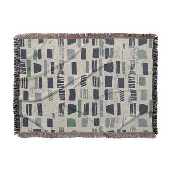 Milo Blue & Green in Large (80" x 60") Size