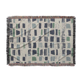 Milo Blue & Green in Large (80" x 60") Size