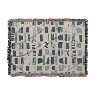 Milo Blue & Green in Large (80" x 60") Size