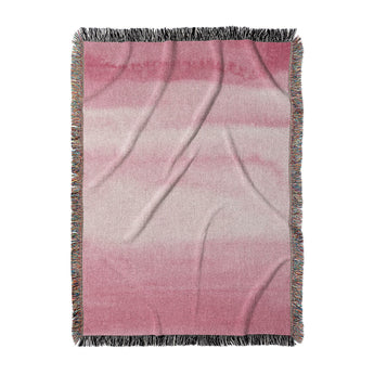 Jacinda Watercolor Pink Ombre in Large (80" x 60") Size