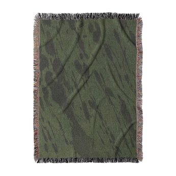 Hurley Splatter Dye Olive Green in Large (80" x 60") Size
