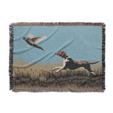 That Dog'll Hunt Blue in Large (80" x 60") Size