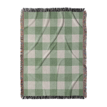Buffalo Plaid Kelly Green in Large (80" x 60") Size