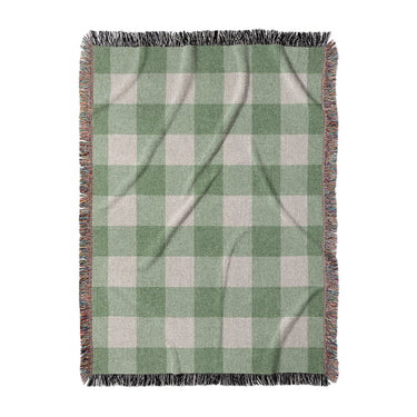 Buffalo Plaid Kelly Green in Large (80" x 60") Size