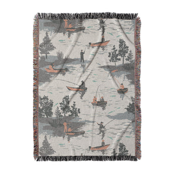 Gone Fishing in Large (80" x 60") Size