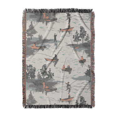 Gone Fishing in Large (80" x 60") Size