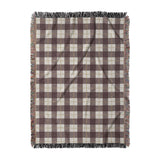 Wallace Plaid Maroon & Gold in Large (80" x 60") Size