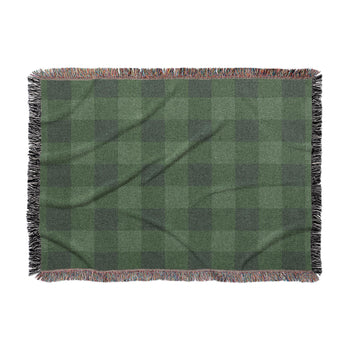 Buffalo Plaid Dark Olive in Large (80" x 60") Size