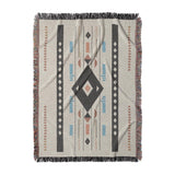 Zosia Black & Taupe in Large (80" x 60") Size