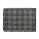 Buffalo Plaid Charcoal Black in Large (80" x 60") Size