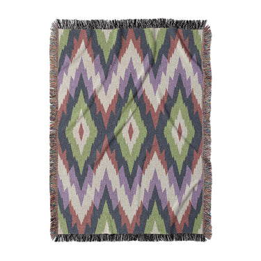 Dyani Eggplant & Matcha in Large (80" x 60") Size