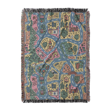 Kids Road Map in Large (80" x 60") Size