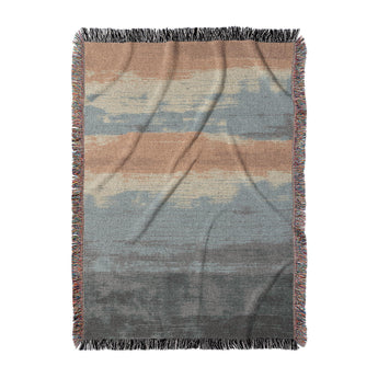 Ruidoso Navy & Burnt Orange in Large (80" x 60") Size