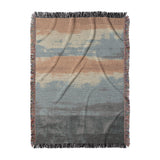 Ruidoso Navy & Burnt Orange in Large (80" x 60") Size