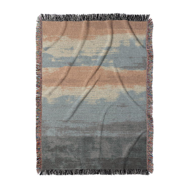 Ruidoso Navy & Burnt Orange in Large (80" x 60") Size