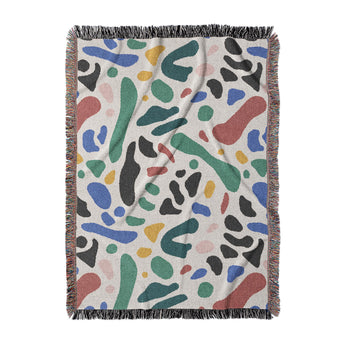 Aurelio Polychrome Woven Throw Blanket