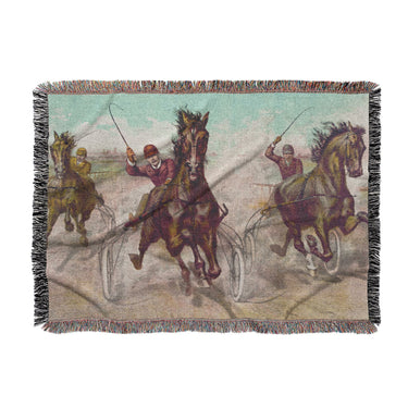 Thoroughbred Race for Blood in Large (80" x 60") Size