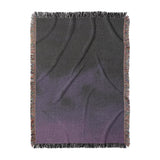 Keanu Watercolor Deep Purple Ombré in Large (80" x 60") Size