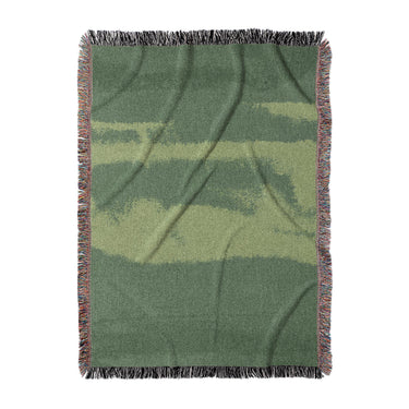 Jacinda Watercolor Green Ombre in Large (80" x 60") Size