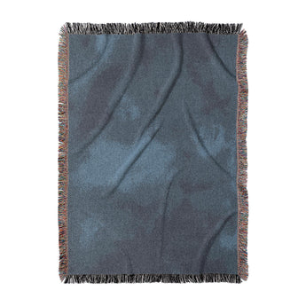 Andromeda Watercolor Navy in Large (80" x 60") Size