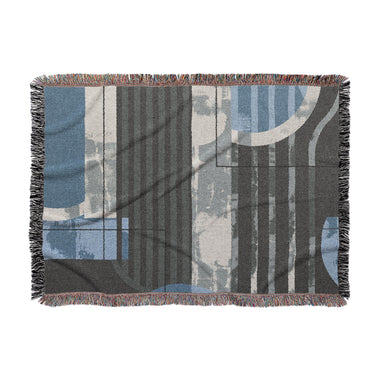 Gordian Dark Blue in Large (80" x 60") Size