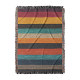 Brush Stripes Multicolor in Large (80" x 60") Size