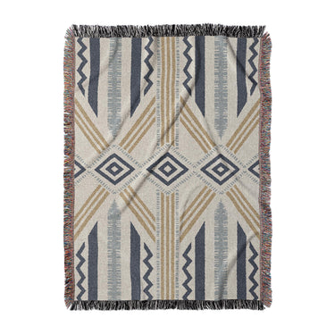 Osage Blue & Orange in Large (80" x 60") Size