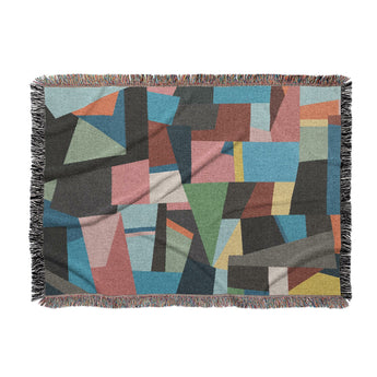 Baxter Blue Multicolor in Large (80" x 60") Size