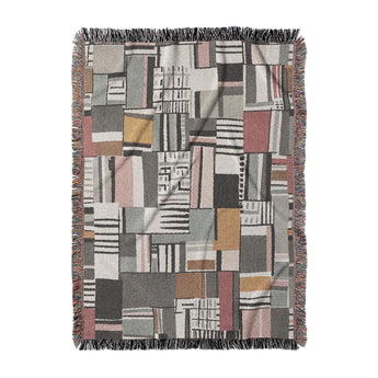 Ashton Multicolor Woven Throw Blanket