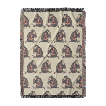 Thinking Chimps in Large (80" x 60") Size