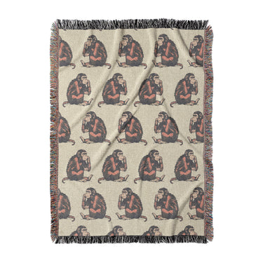 Thinking Chimps in Large (80" x 60") Size