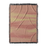 Ophelia Watercolor Fire Orange Balayage in Large (80" x 60") Size