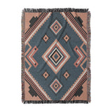 Mehdi Blue & Orange in Large (80" x 60") Size