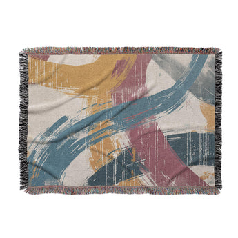 Mira Multicolor Woven Throw Blanket