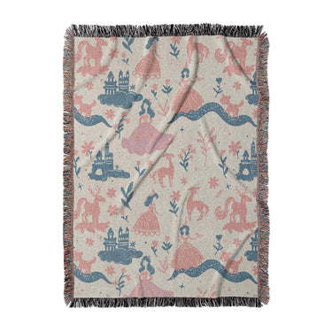 Pink Princess Fairytale in Large (80" x 60") Size