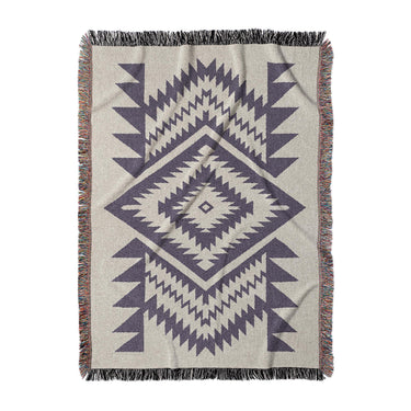 Reyno Eggplant & Stone in Large (80" x 60") Size