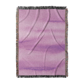 Ophelia Watercolor Violet Balayage in Large (80" x 60") Size