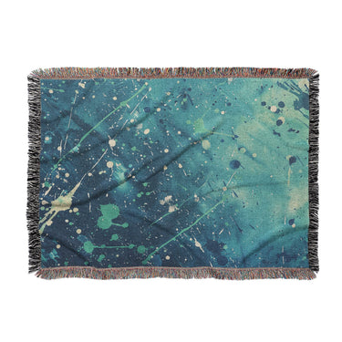 Sylvie Seafoam & Teal in Large (80" x 60") Size