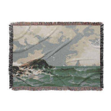 Stormy Narragansett Pier by Thomas Bircher in Large (80" x 60") Size