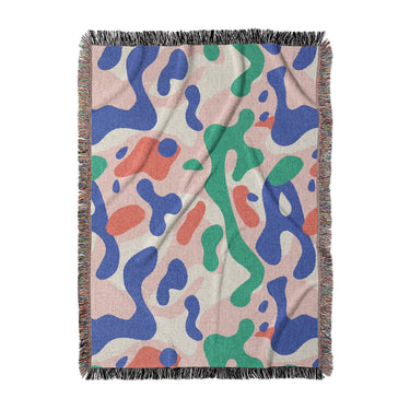 Concetta Pink Green & Blue in Large (80" x 60") Size