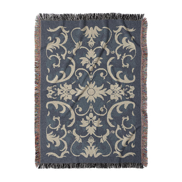 Barnaby Navy in Large (80" x 60") Size