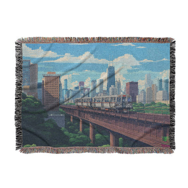 Chicago Metro in Large (80" x 60") Size