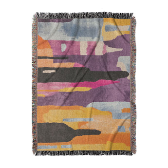 Raheem Orange & Purple in Large (80" x 60") Size